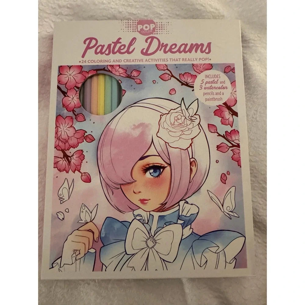 Pastel Dreams Art Kit Water Color Brand New RARE Find!